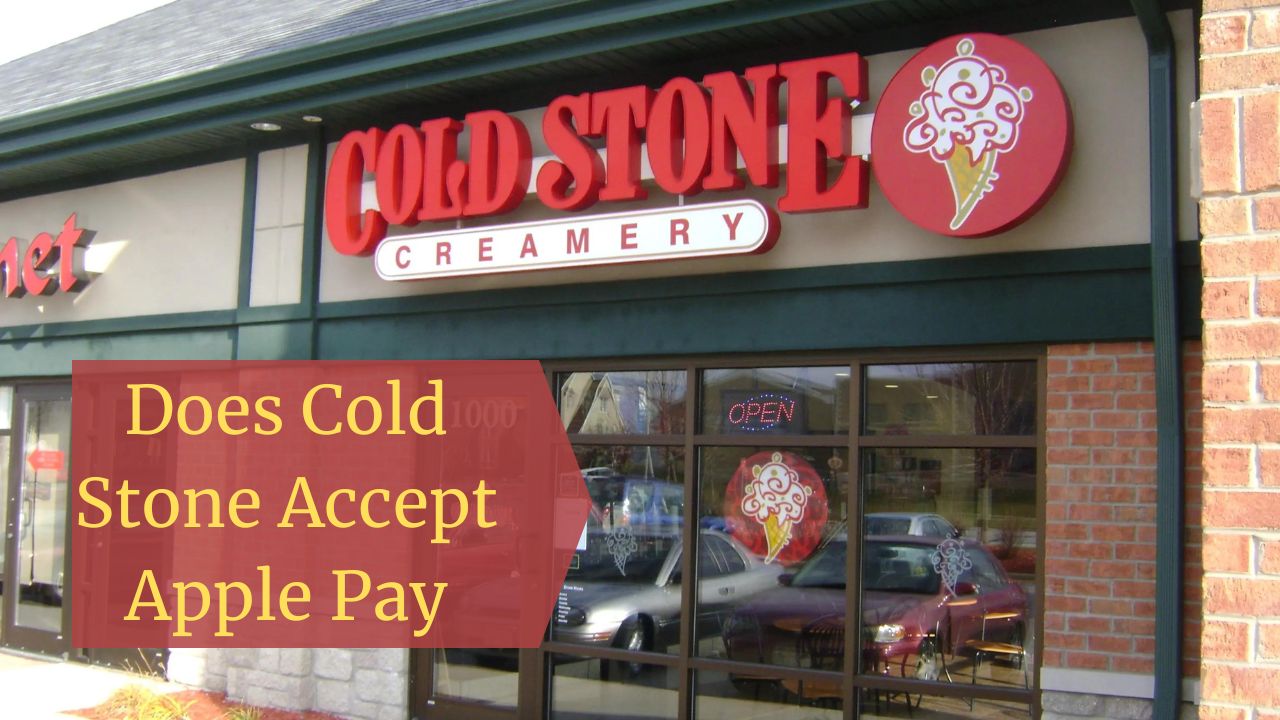 Does Cold Stone Accept Apple Pay