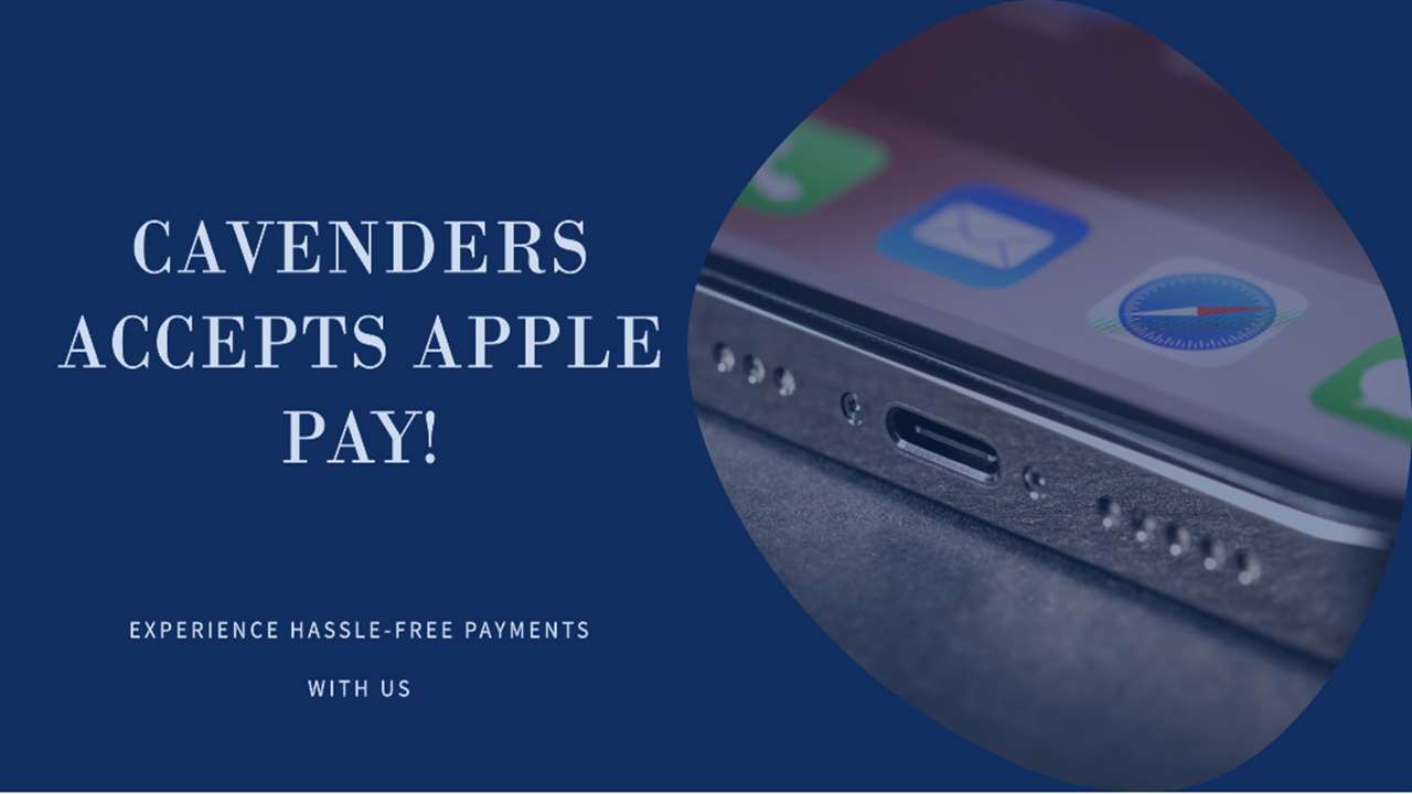 Does Cavenders Take Apple Pay?